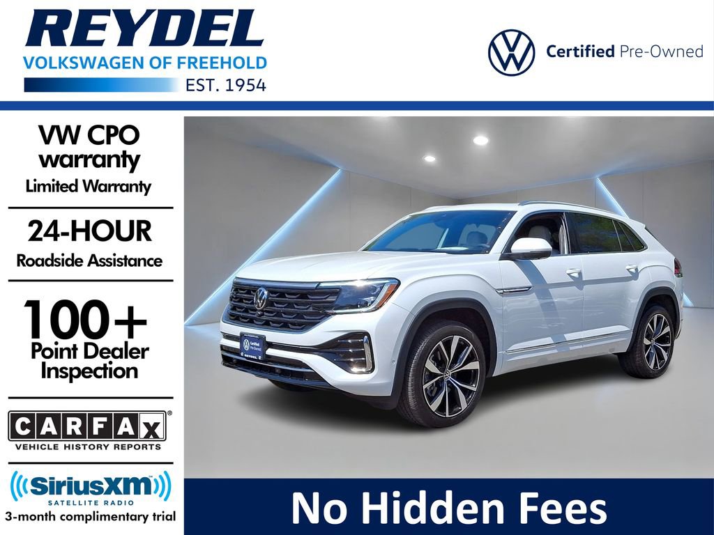 Certified 2025 Volkswagen Atlas Cross Sport SEL Premium R-Line AWD/4WD image 1