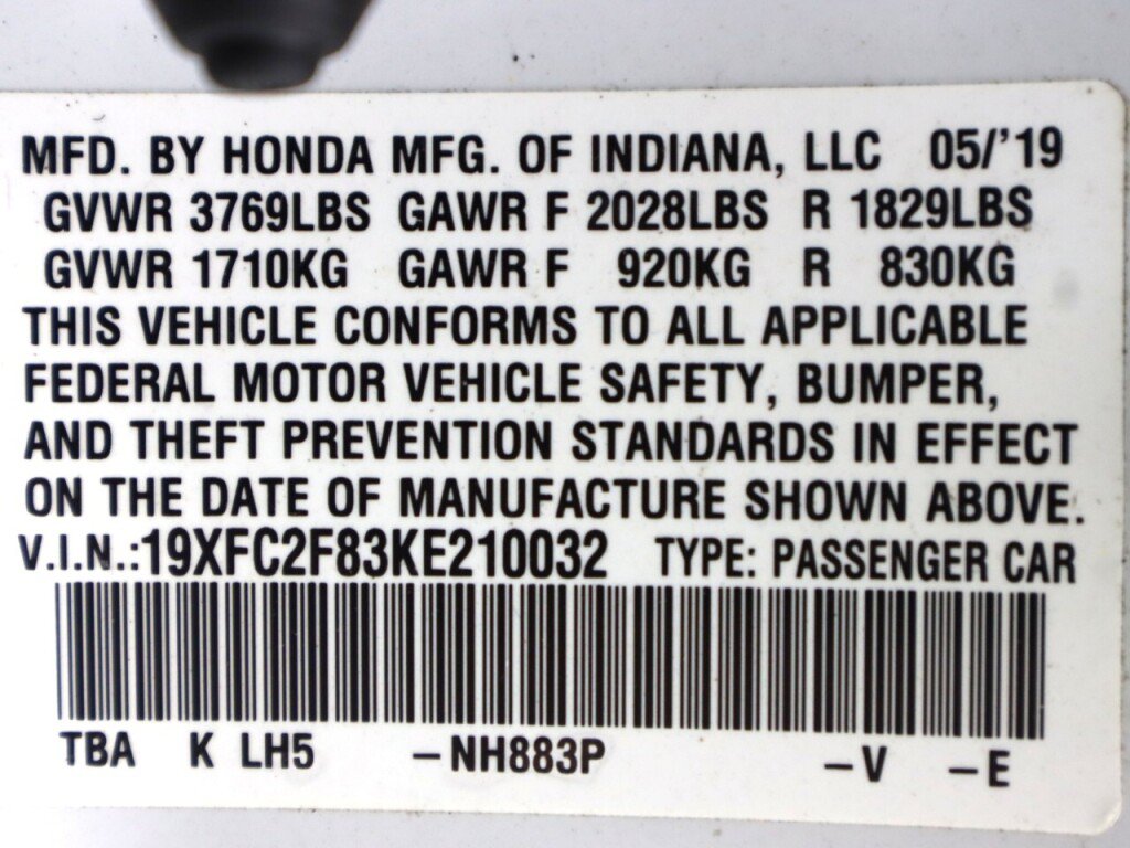 Used 2019 Honda Civic Sport image 40
