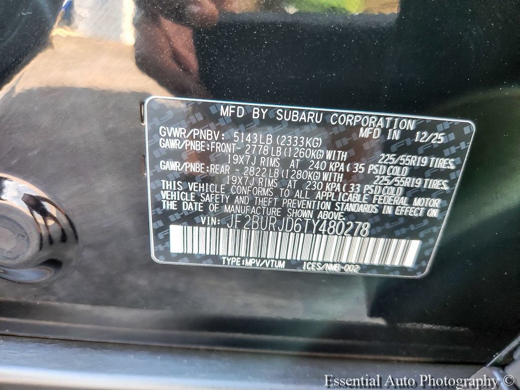 Certified 2026 Subaru Outback Touring XT AWD/4WD image 25