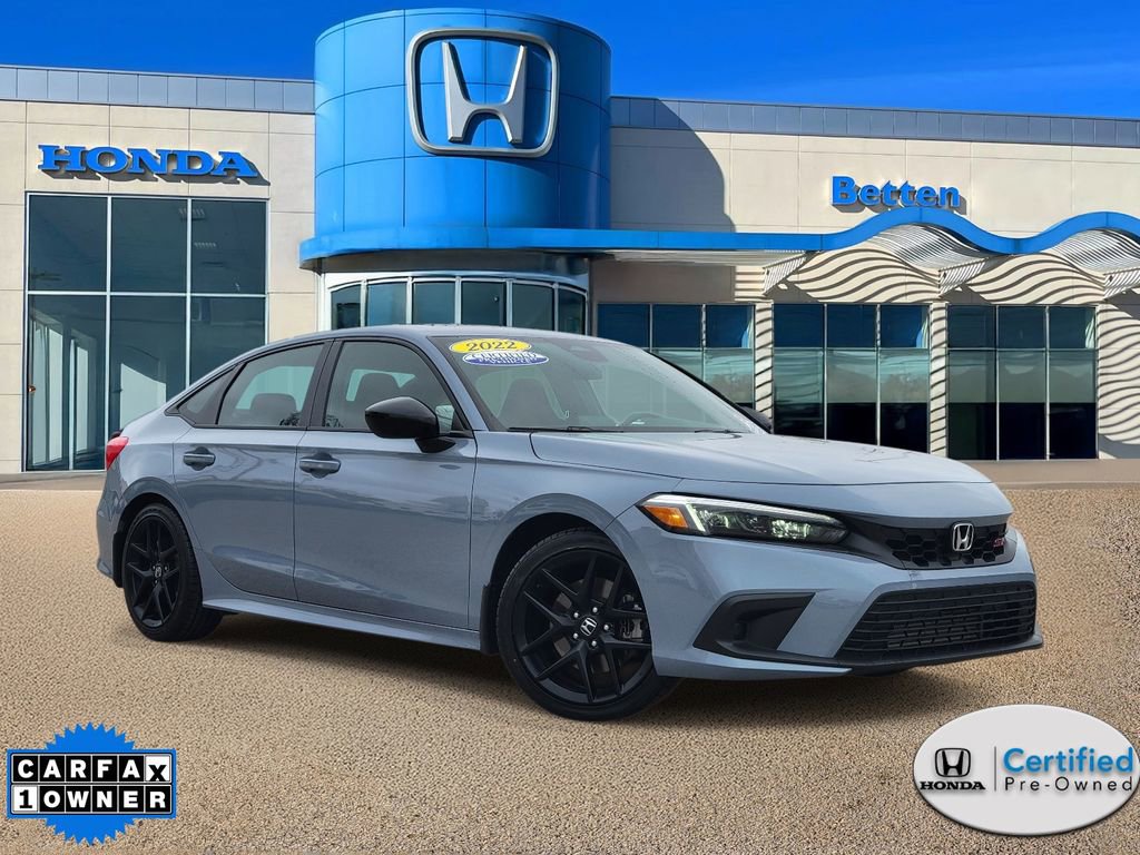 Certified 2022 Honda Civic Si