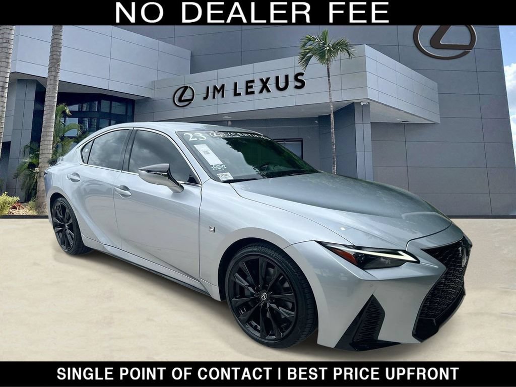 Certified 2023 Lexus IS 350 F Sport w/ Navigation Package