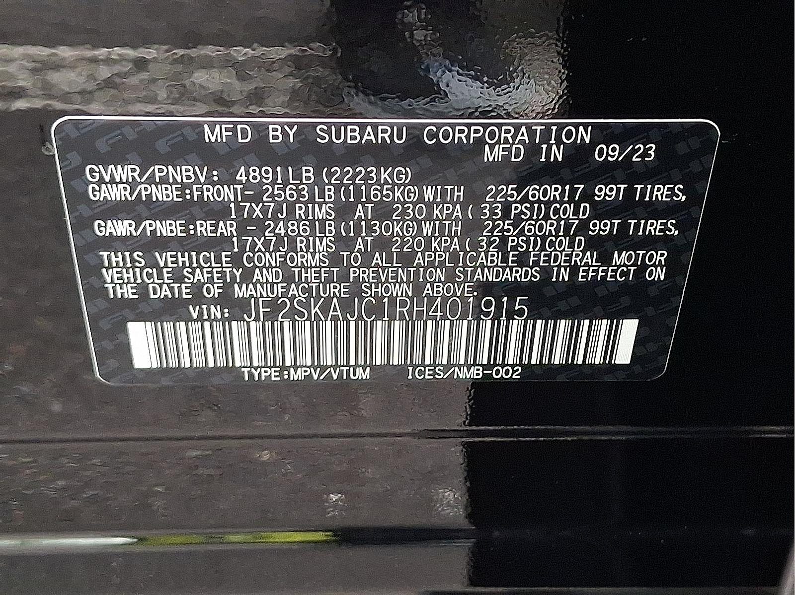 Used 2024 Subaru Forester Wilderness AWD/4WD image 28
