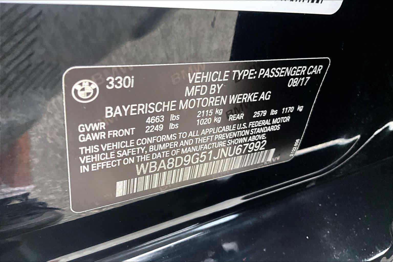 Used 2018 BMW 330i xDrive Sedan AWD/4WD image 34