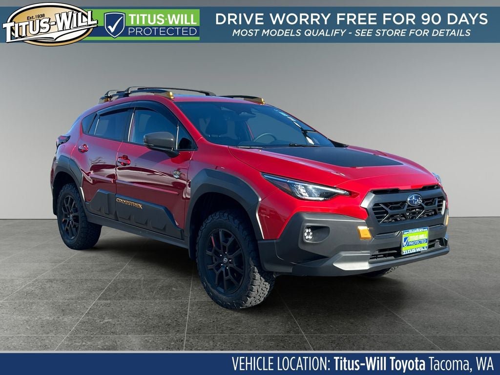 Used 2024 Subaru Crosstrek 2.5i Wilderness w/ Crosstrek Mirror Package AWD/4WD video 1