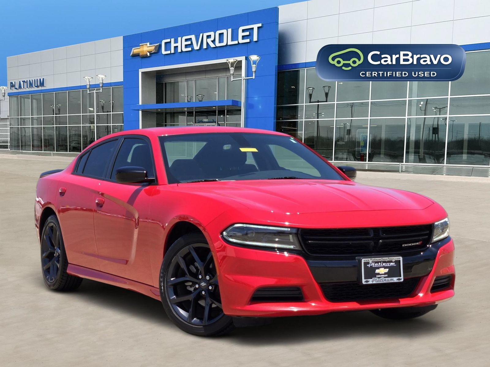 Used 2023 Dodge Charger SXT w/ Blacktop Package RWD image 1