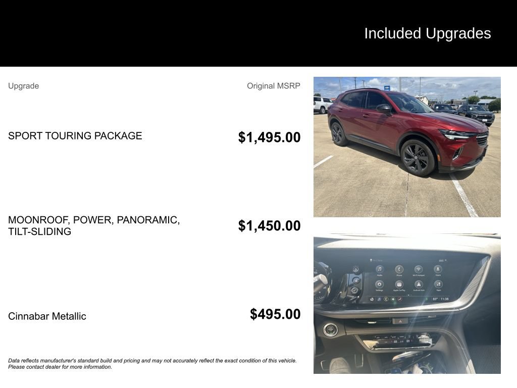 Used 2023 Buick Envision Essence w/ Sport Touring Package FWD image 5