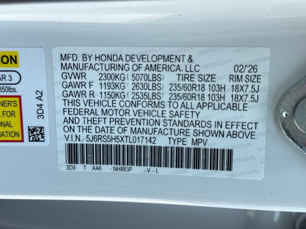 New 2026 Honda CR-V Sport image 28