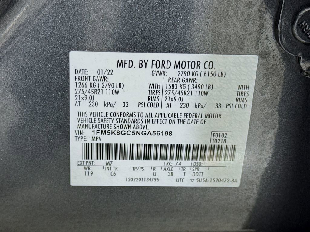 Used 2022 Ford Explorer ST w/ Equipment Group 401A AWD/4WD image 48