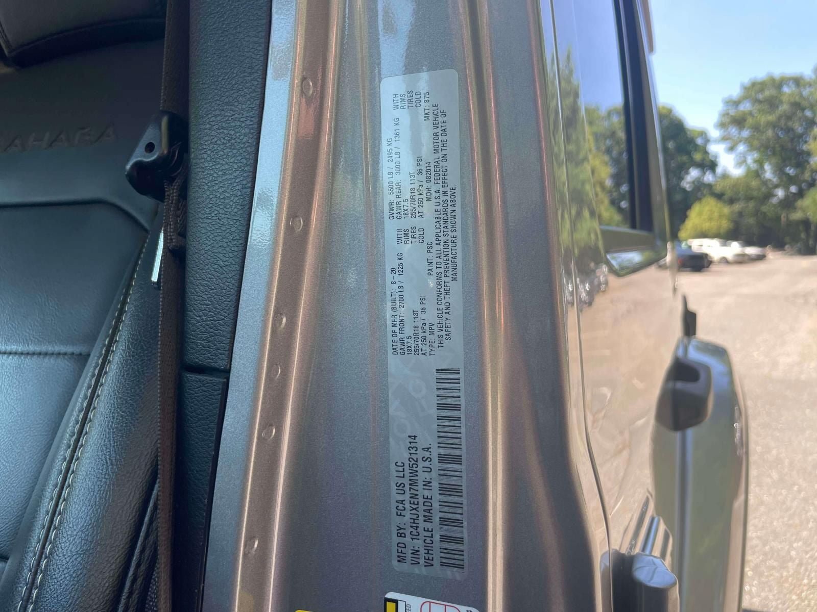 Used 2021 Jeep Wrangler Unlimited Sahara AWD/4WD image 17