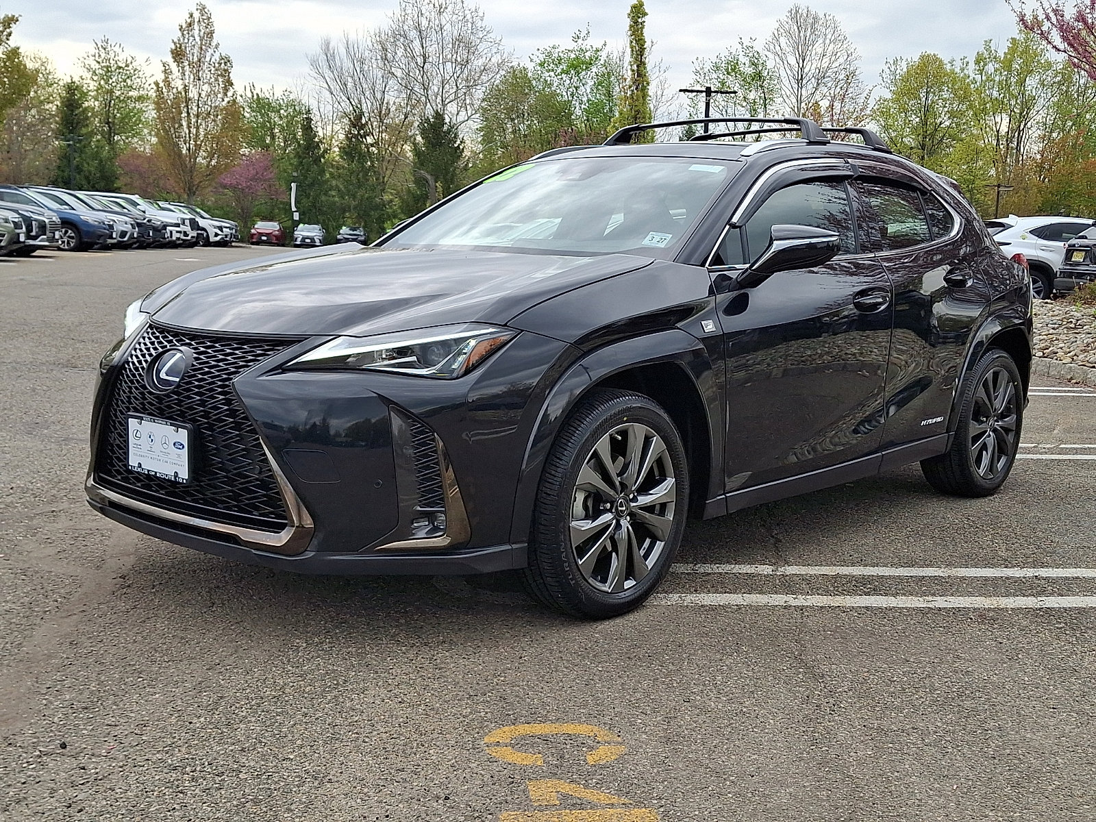 Certified 2022 Lexus UX 250h F Sport w/ F Sport Premium Package AWD/4WD image 3