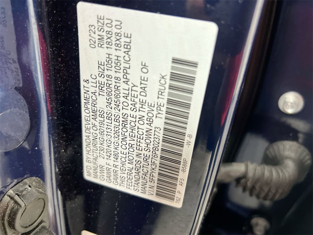 Used 2023 Honda Ridgeline RTL-E image 29