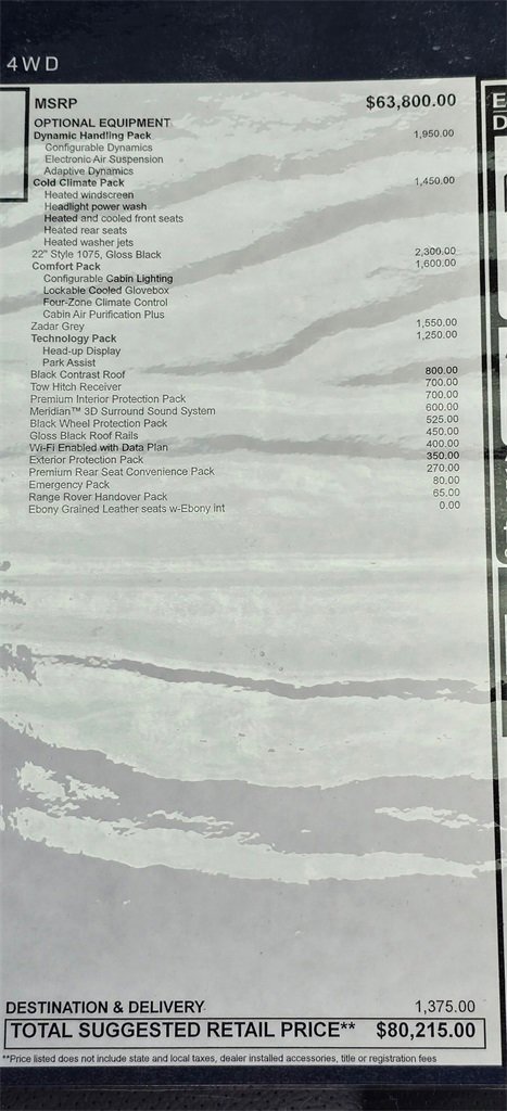 New 2026 Land Rover Range Rover Velar Dynamic SE image 35