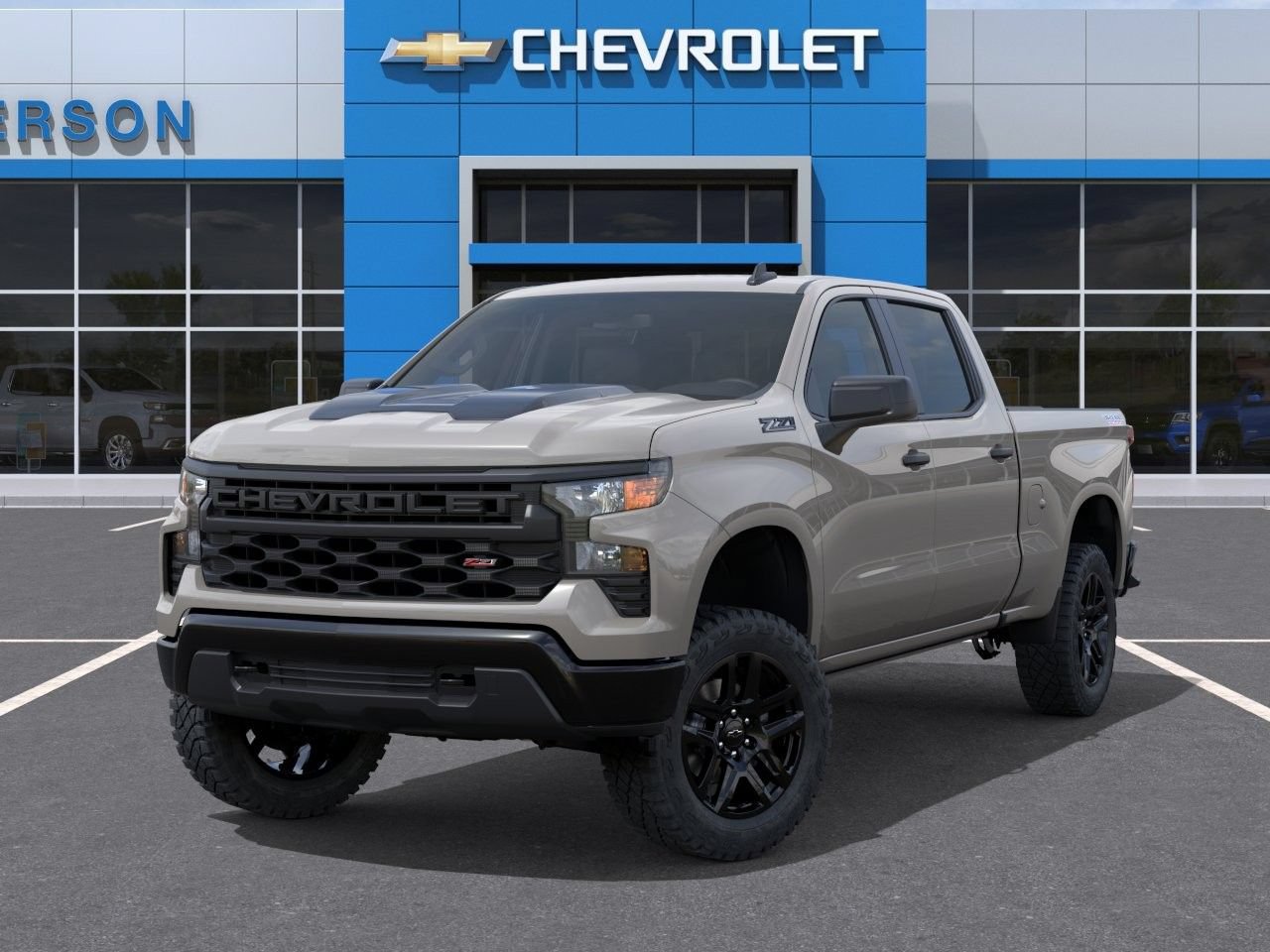 New 2026 Chevrolet Silverado 1500 Custom Trail Boss w/ Dark Appearance Package AWD/4WD image 8
