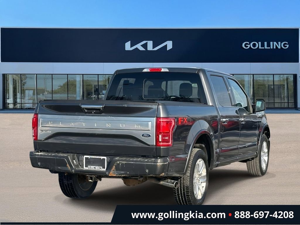 Used 2017 Ford F150 Platinum w/ Equipment Group 701A Luxury AWD/4WD image 3