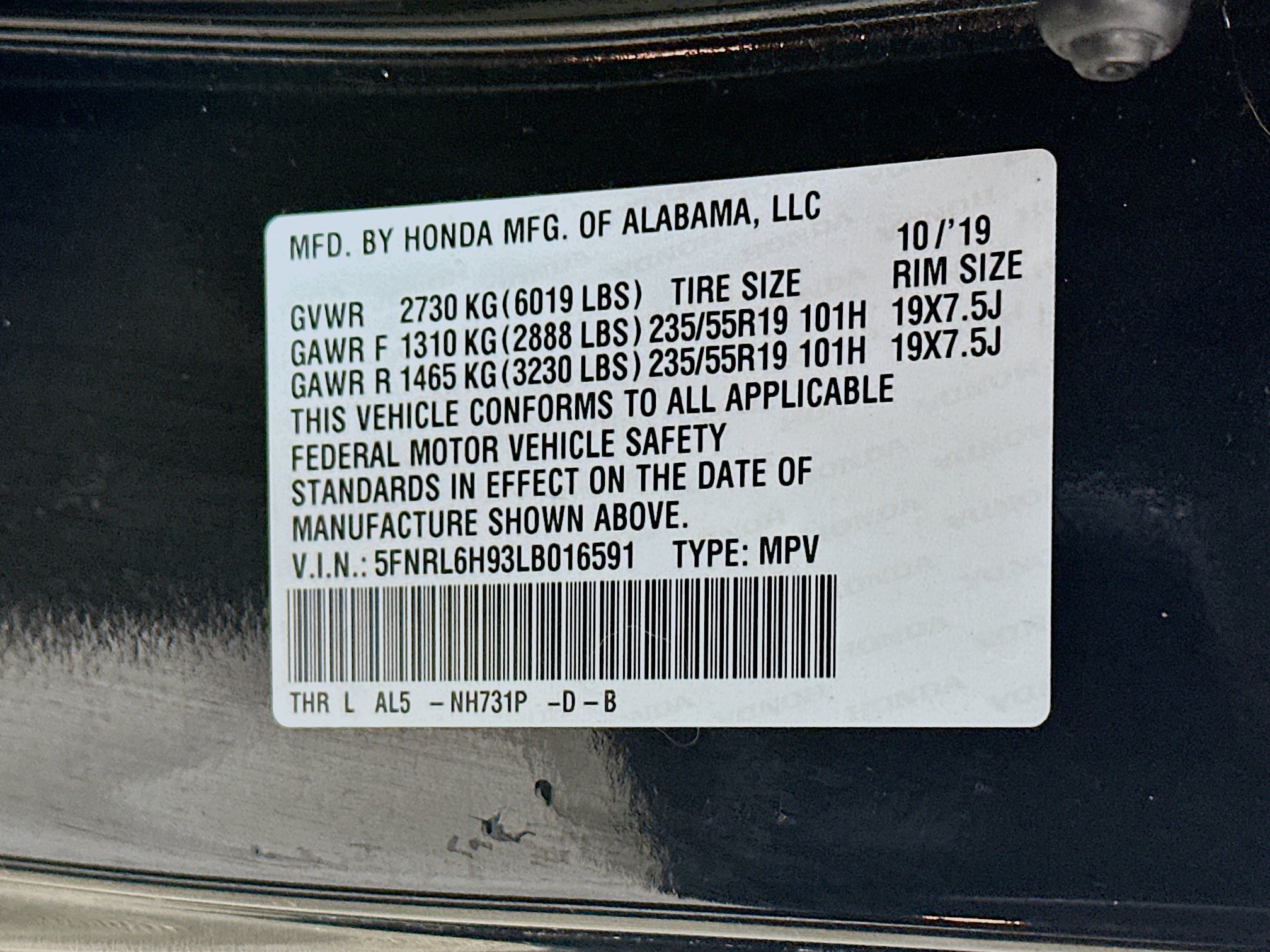 Used 2020 Honda Odyssey Elite image 33