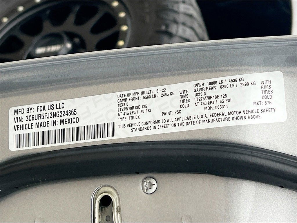 Used 2022 RAM 2500 Laramie image 31