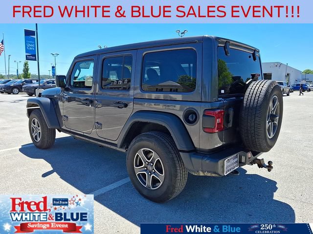 Used 2021 Jeep Wrangler Unlimited Sport w/ Sun And Sound Package AWD/4WD image 7