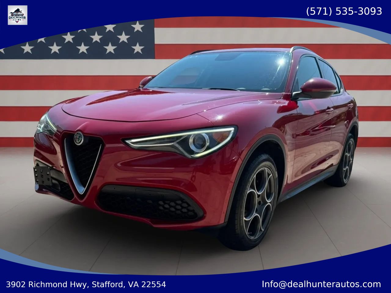 Used 2018 Alfa Romeo Stelvio Sport w/ Quick Order Package 22J Sport