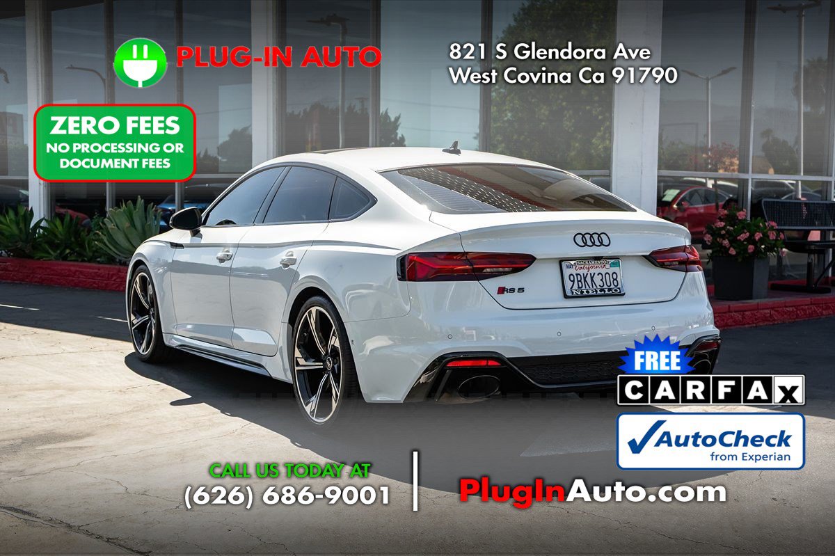 Used 2022 Audi RS 5 Sportback w/ Black Optic Carbon Package AWD/4WD image 2