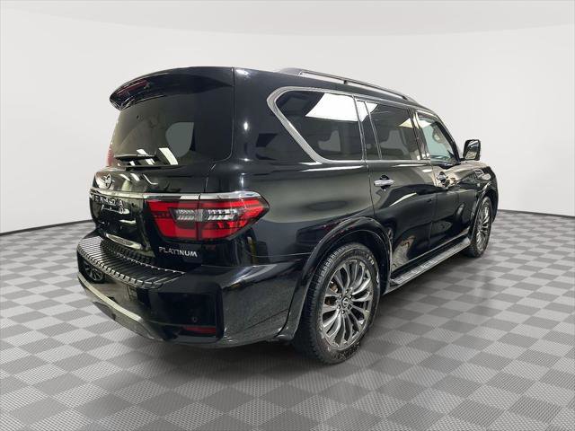 Used 2021 Nissan Armada Platinum w/ Captain's Chairs Package AWD/4WD image 3