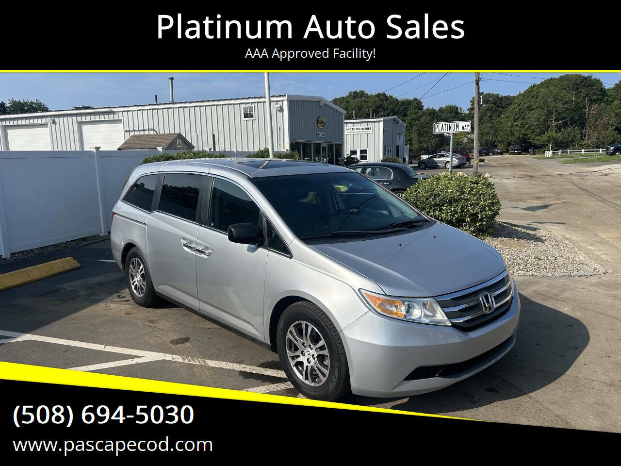 Used 2012 Honda Odyssey EX-L
