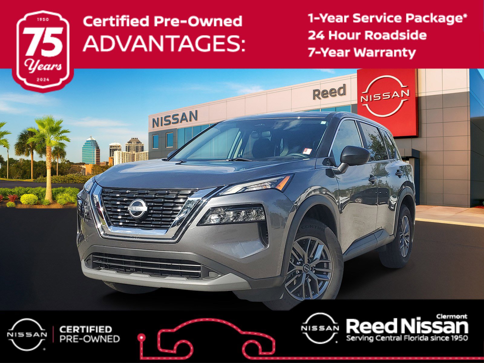 Certified 2023 Nissan Rogue S image 1