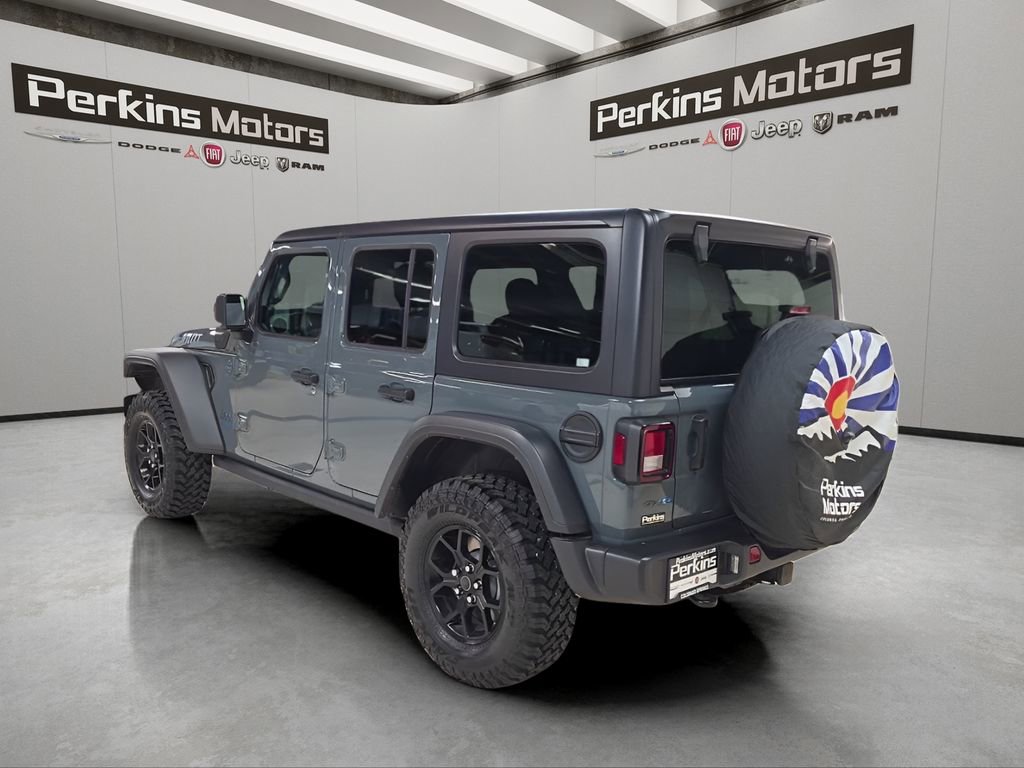 Certified 2025 Jeep Wrangler Unlimited Sport S 4xe AWD/4WD image 3