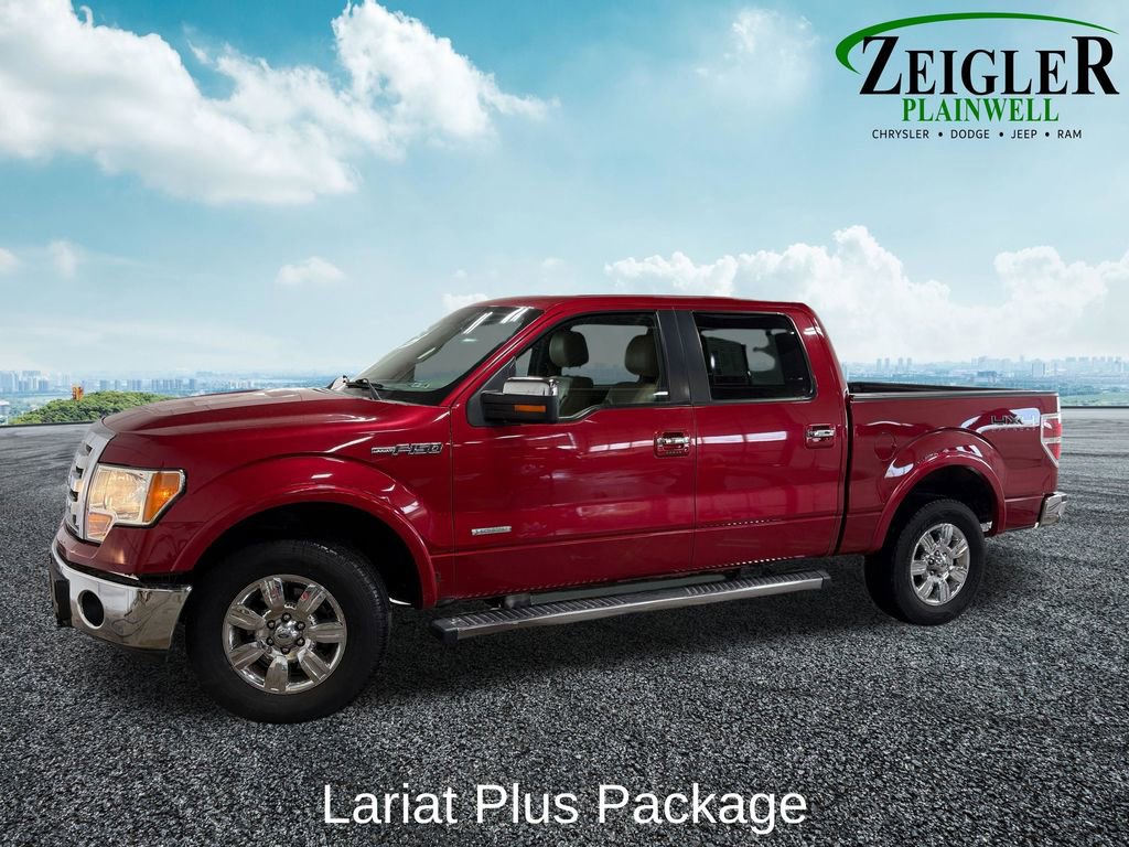 Used 2012 Ford F150 Lariat w/ Lariat Chrome Pkg image 3