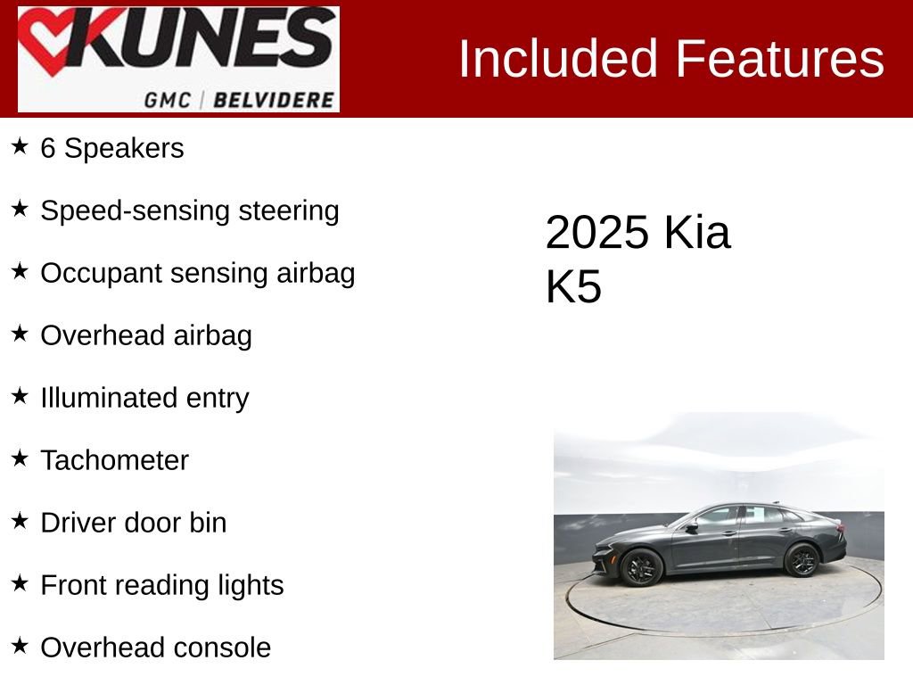 Used 2025 Kia K5 LXS video 2