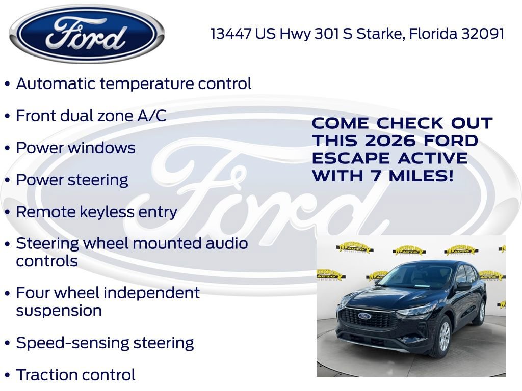 New 2026 Ford Escape Active w/ Tech Pack #1 FWD image 20