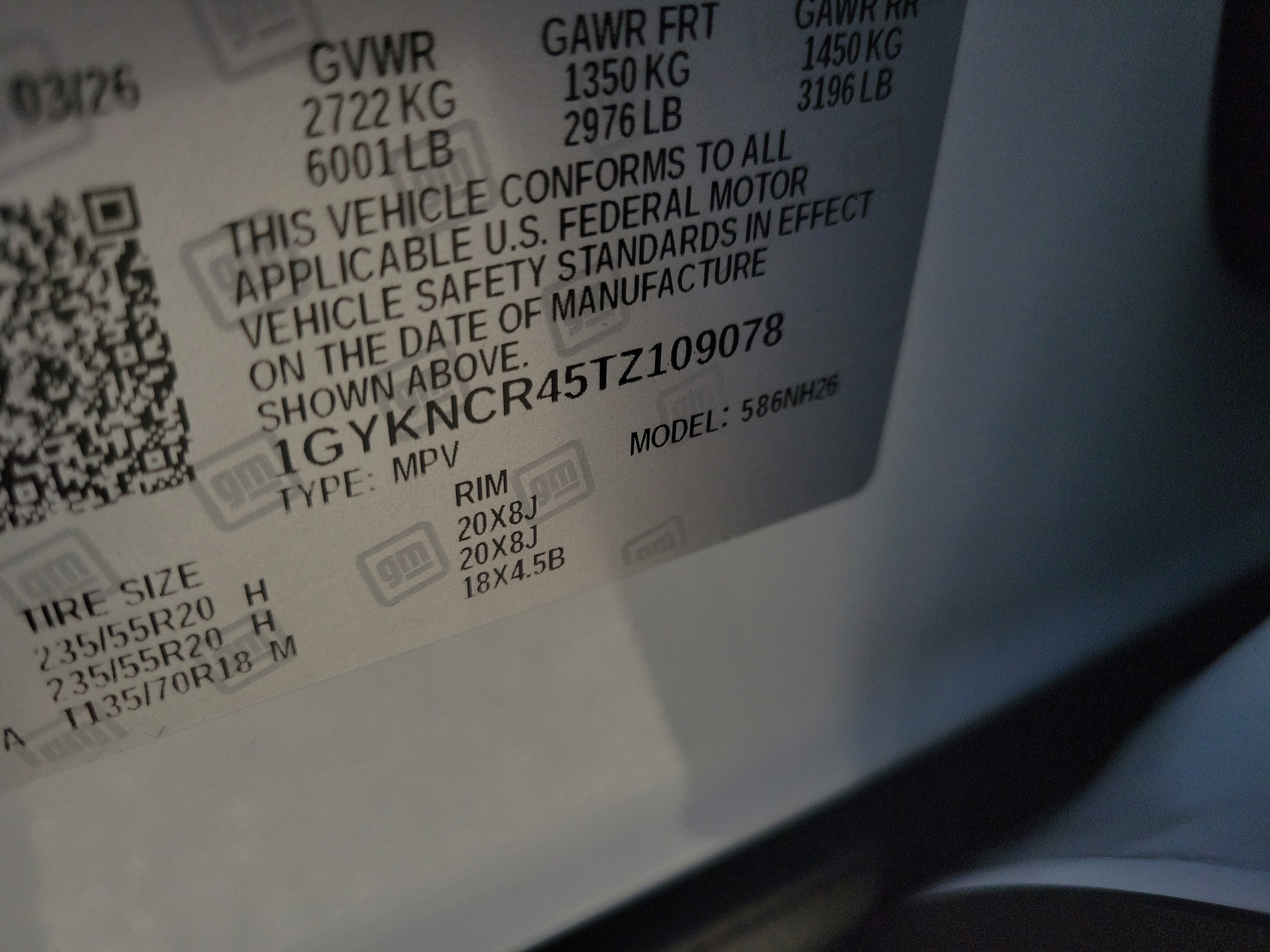 New 2026 Cadillac XT5 Premium Luxury w/ LPO, Floor Liner Package FWD image 38