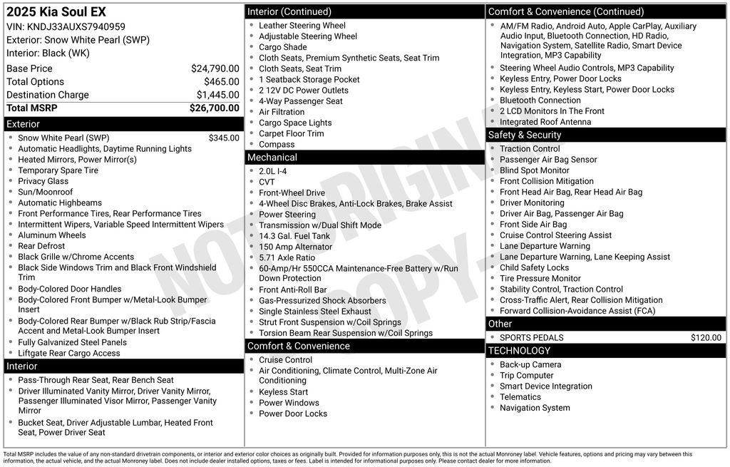 Certified 2025 Kia Soul EX image 40