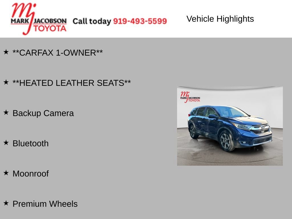Used 2017 Honda CR-V EX-L image 5