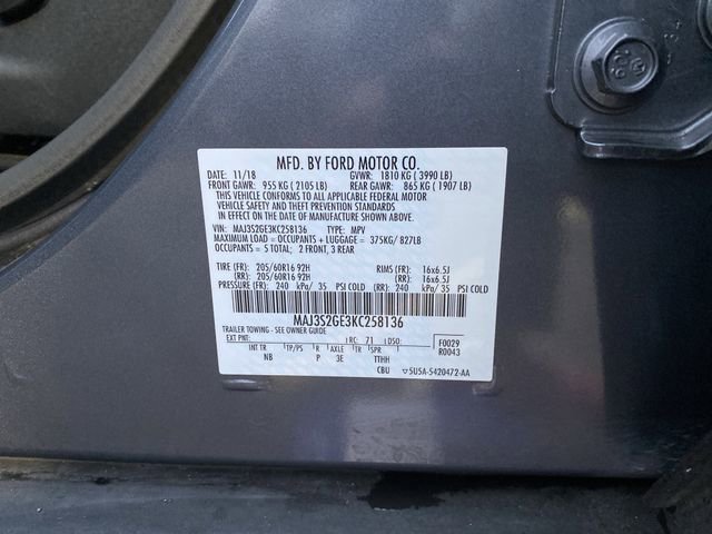 Used 2019 Ford EcoSport SE FWD image 29