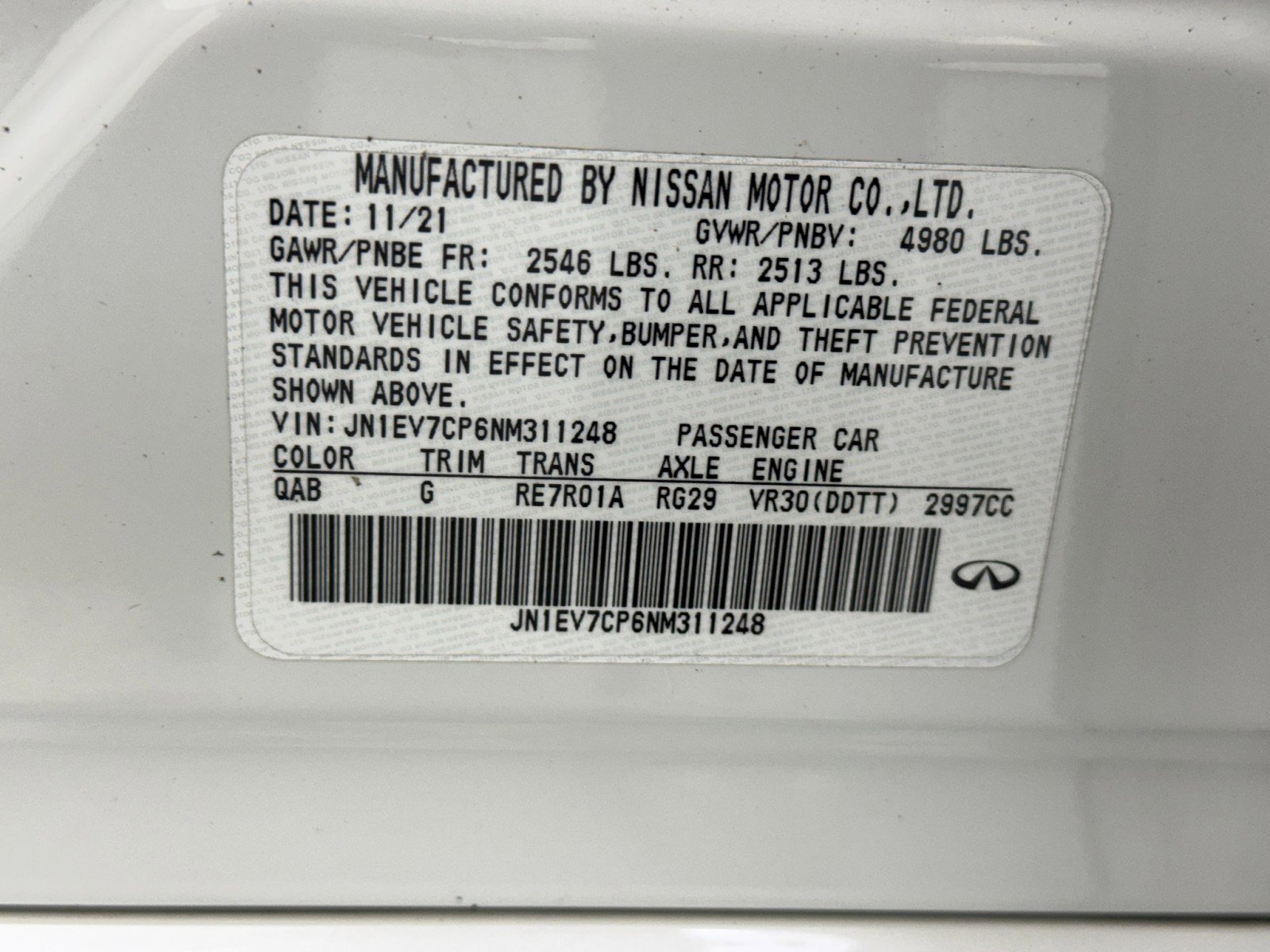 Used 2022 INFINITI Q50 Sensory w/ Cargo Package image 49