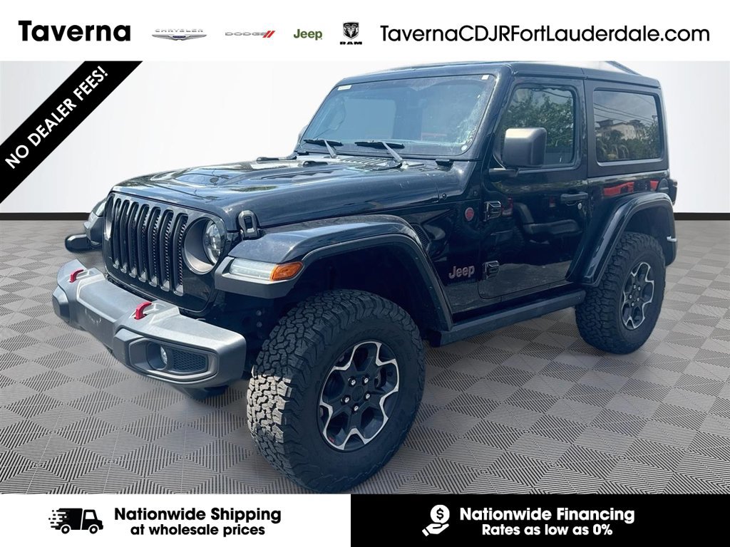 Certified 2023 Jeep Wrangler Rubicon w/ LED Lighting Group AWD/4WD image 1