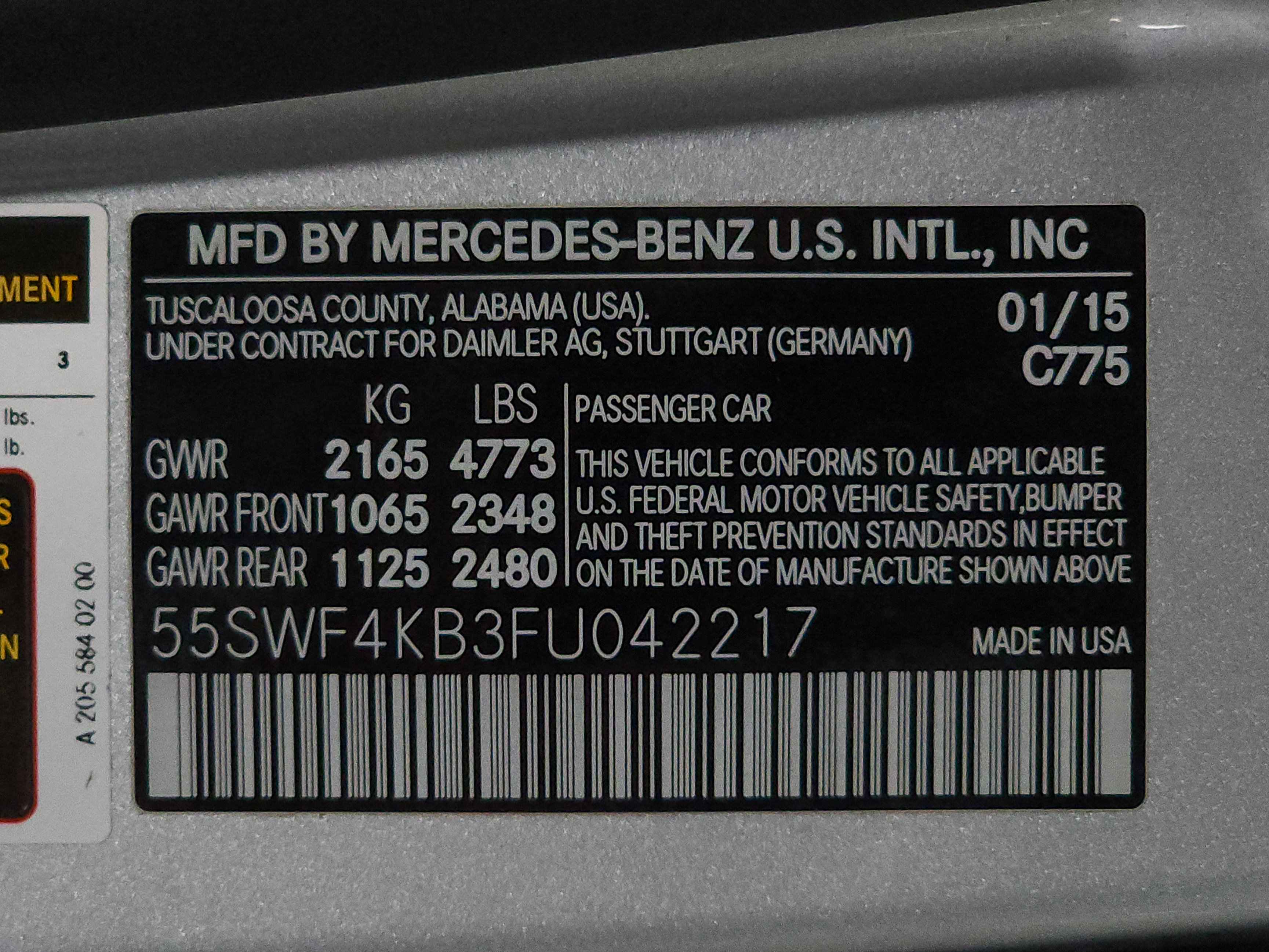 Used 2015 Mercedes-Benz C 300 4MATIC Sedan image 55