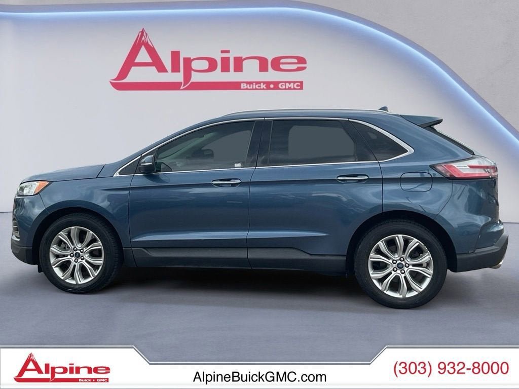 Used 2019 Ford Edge Titanium w/ Cargo Accessory Package AWD/4WD image 2