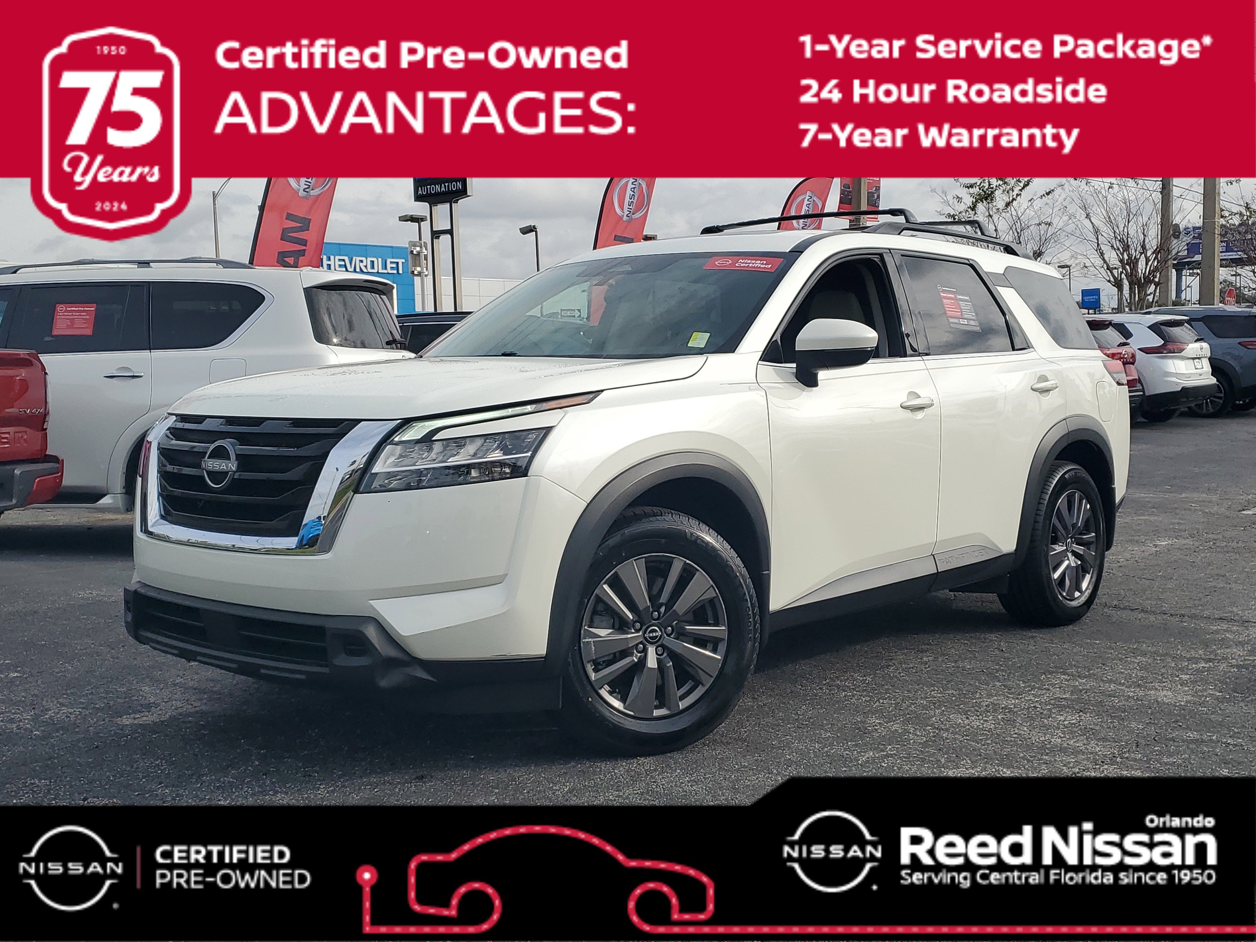 Certified 2022 Nissan Pathfinder SV w/ SV Premium Package image 1