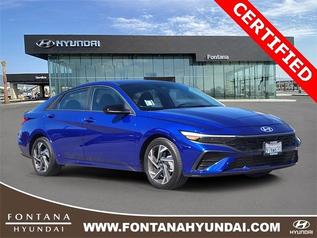 Certified 2025 Hyundai Elantra Sport