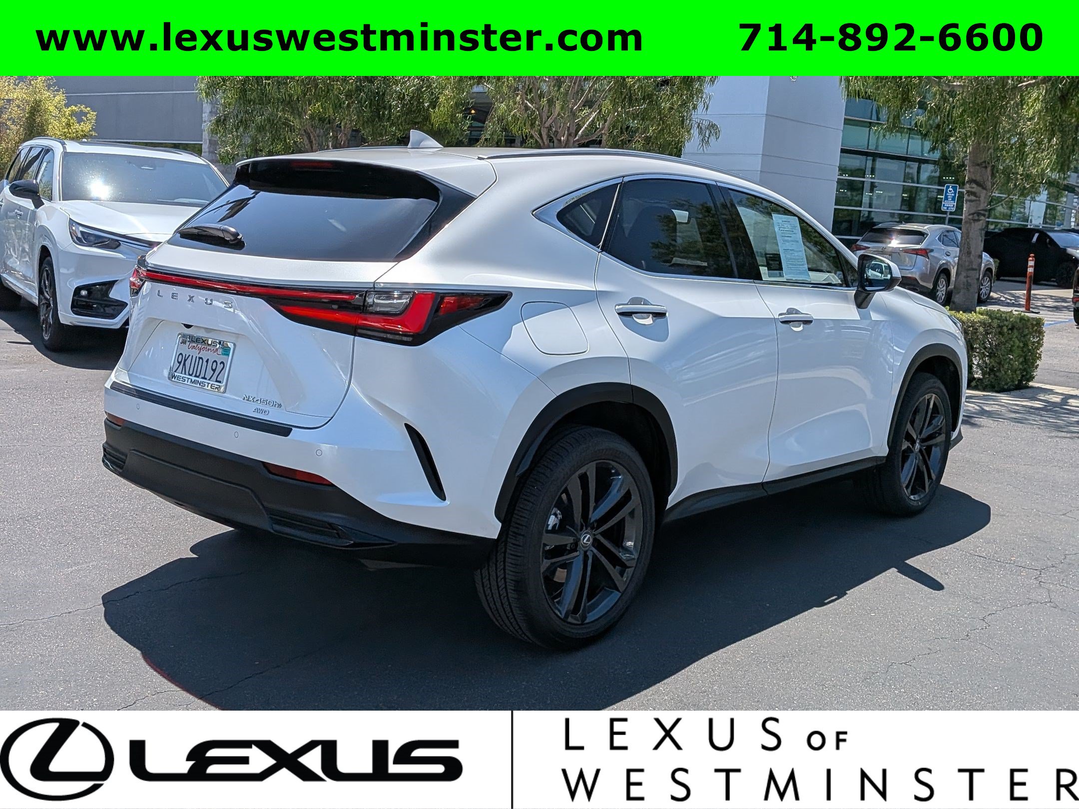 Certified 2024 Lexus NX 450h+ AWD w/ Vision Package image 8