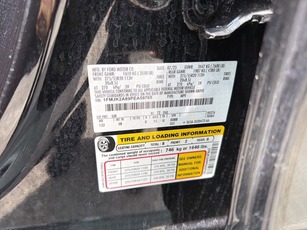 Used 2023 Ford Expedition Max Limited AWD/4WD image 14