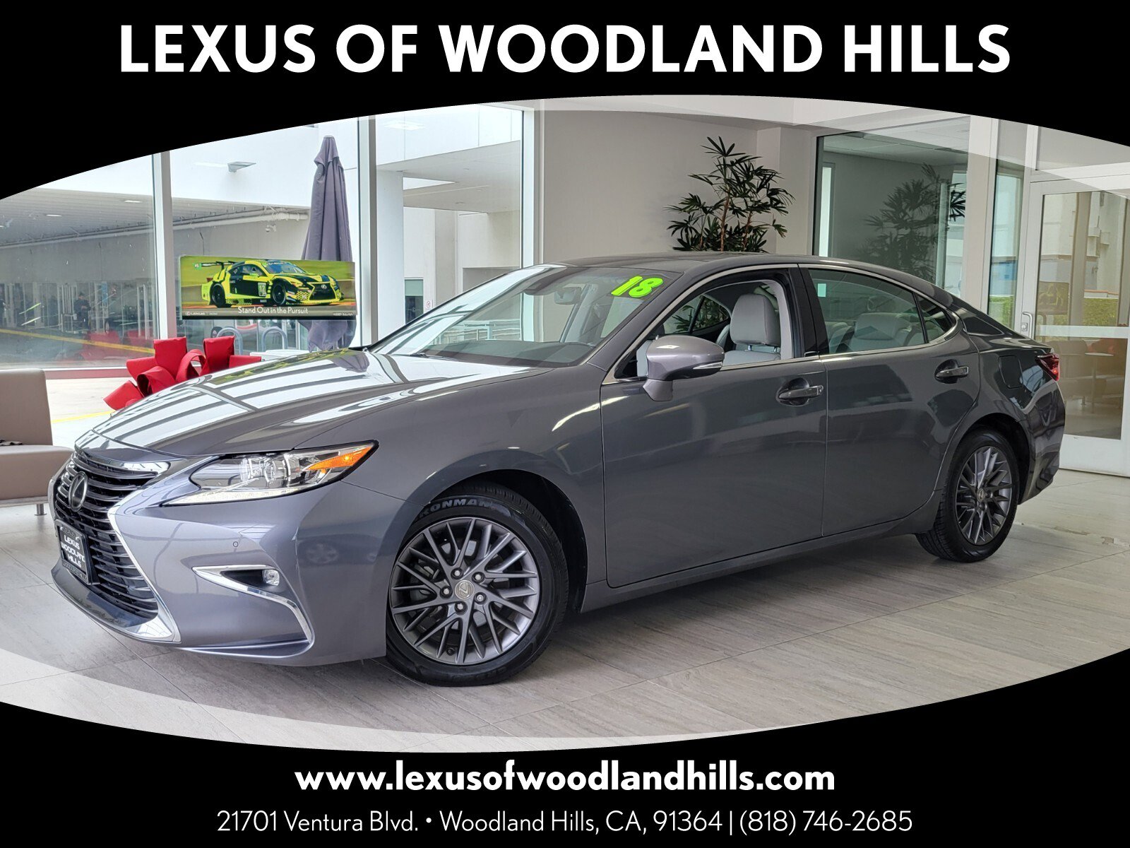 Used 2018 Lexus ES 350 w/ Navigation System Package FWD image 1
