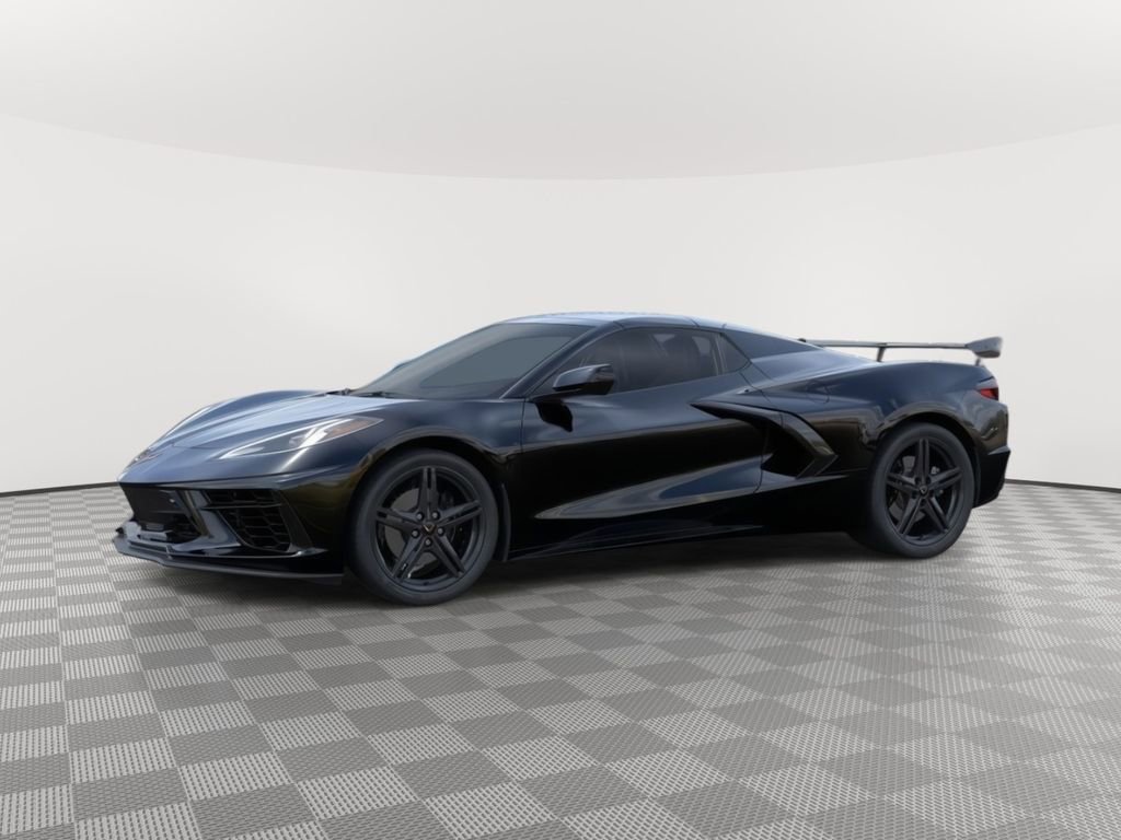 New 2026 Chevrolet Corvette Stingray Premium Conv w/ Stealth Interior Trim Package RWD image 2