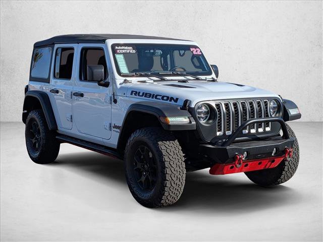 Used 2022 Jeep Wrangler Unlimited Rubicon w/ LED Lighting Group image 3