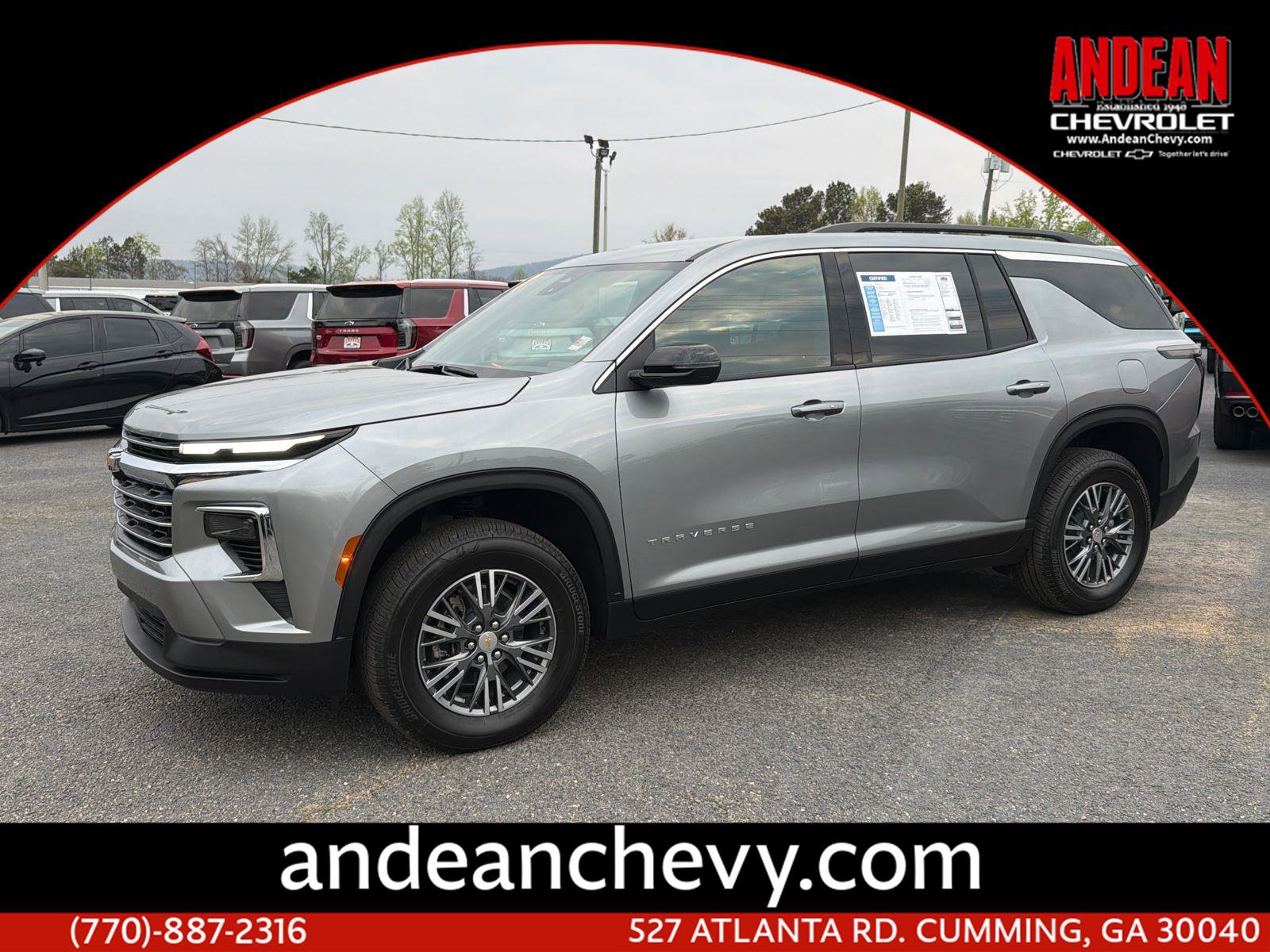 Certified 2026 Chevrolet Traverse LT image 1