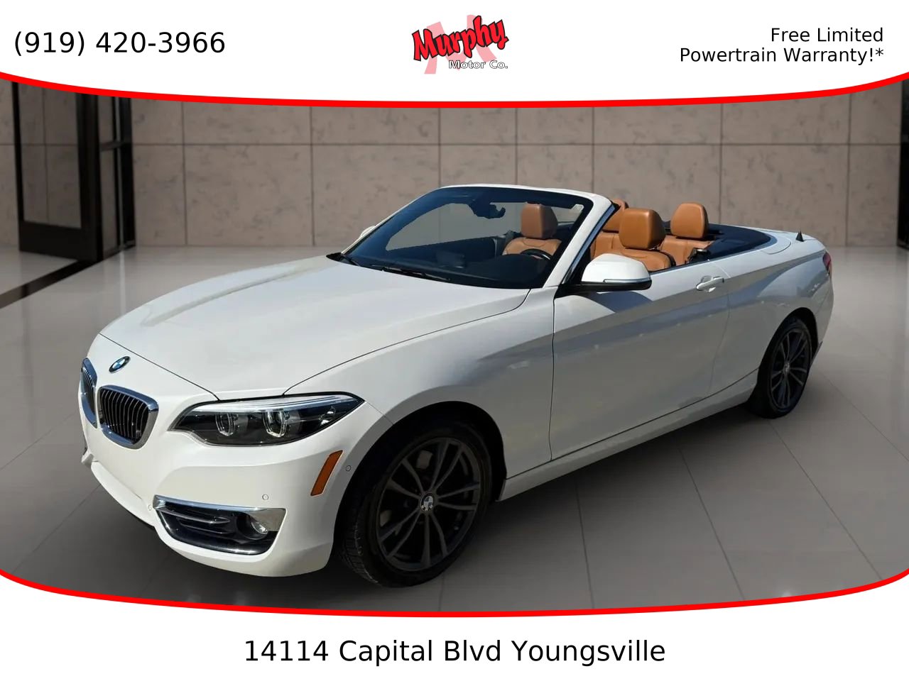 Used 2018 BMW 230i Convertible w/ Premium Package Enhanced