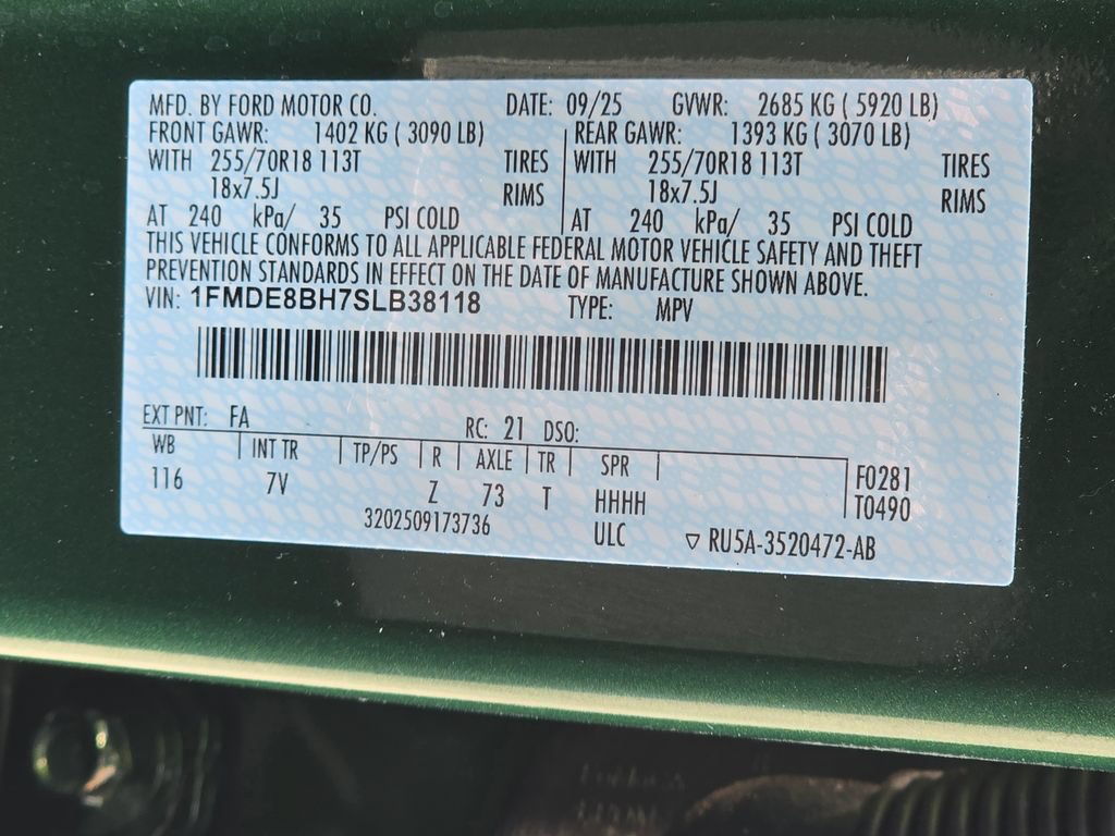 Used 2025 Ford Bronco Outer Banks AWD/4WD image 52