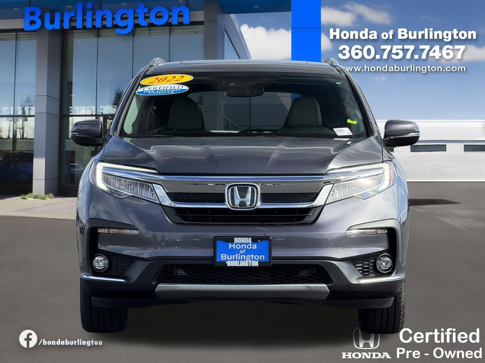 Certified 2022 Honda Pilot Elite image 11