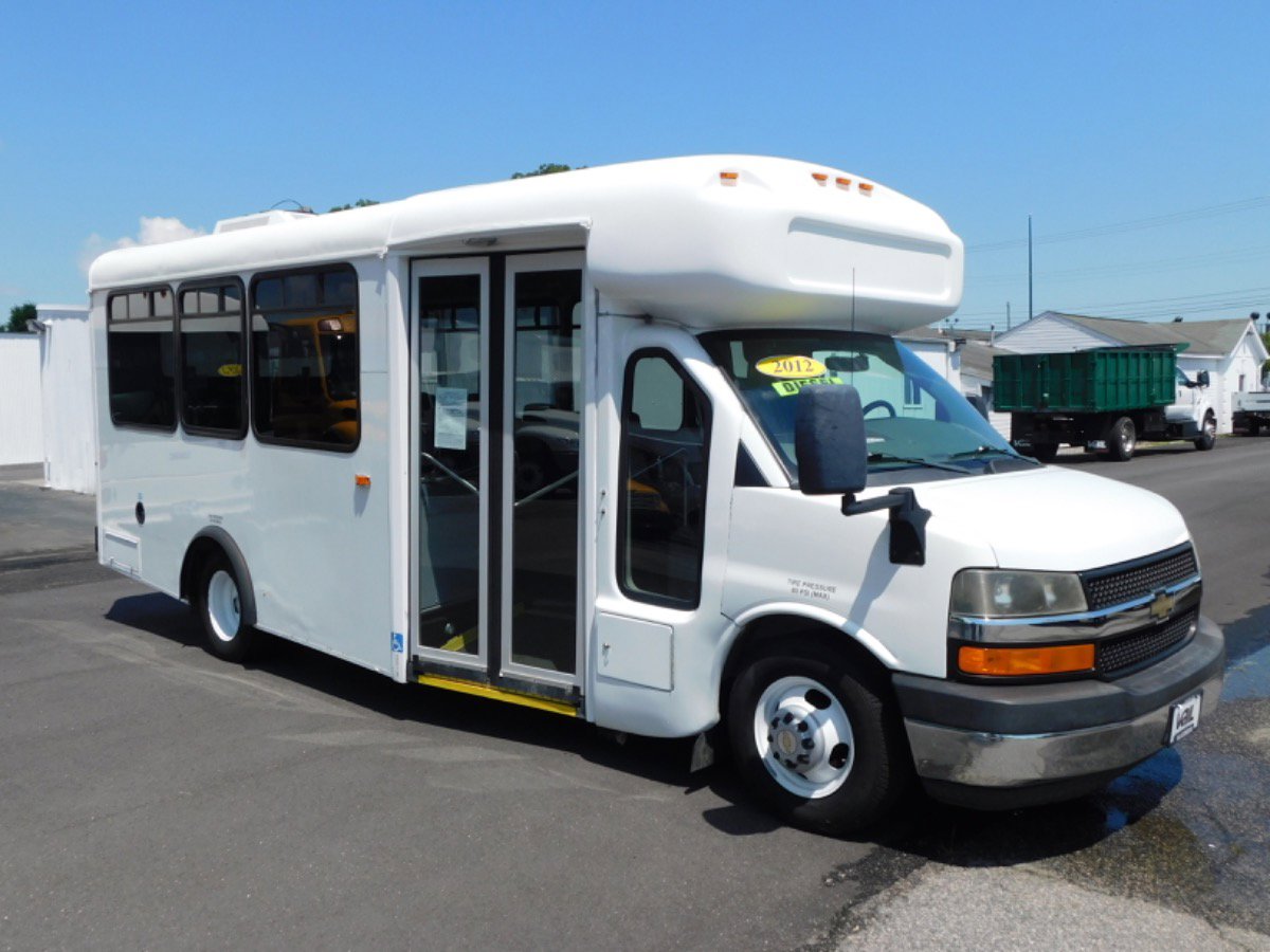 Used 2012 Chevrolet Express 4500 w/ Shuttle Bus Package